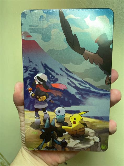 Pokemon Arceus Steelbook Case Only Video Gaming Video Games