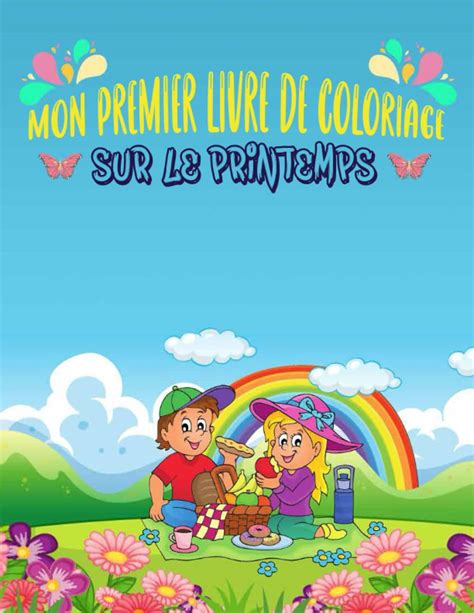 Buy Mon Premier Livre De Coloriage Sur Le Printemps Premier Grand