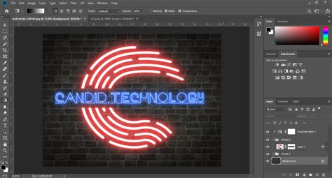 How To Create A Neon Sign In Photoshop