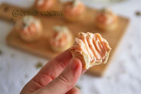 Tartaletas De Mousse De Salm N Y Gulas C Digo Cocina