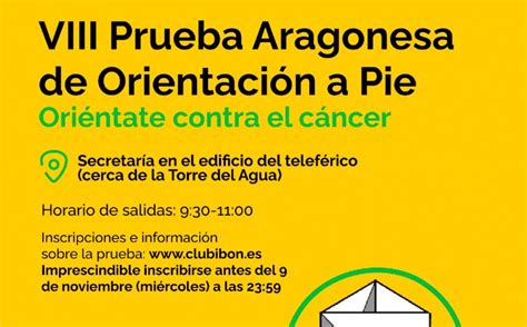 Prueba Liga Aragonesa De Orientaci N A Pie Ori Ntate Contra El