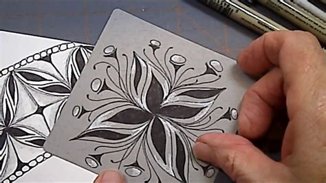 Sindoo Tangle Pattern Lesson Youtube