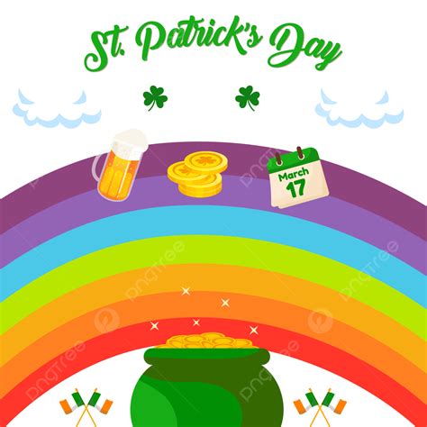 St Patricks Day Vector Design Images Flat Design St Patricks Day Free