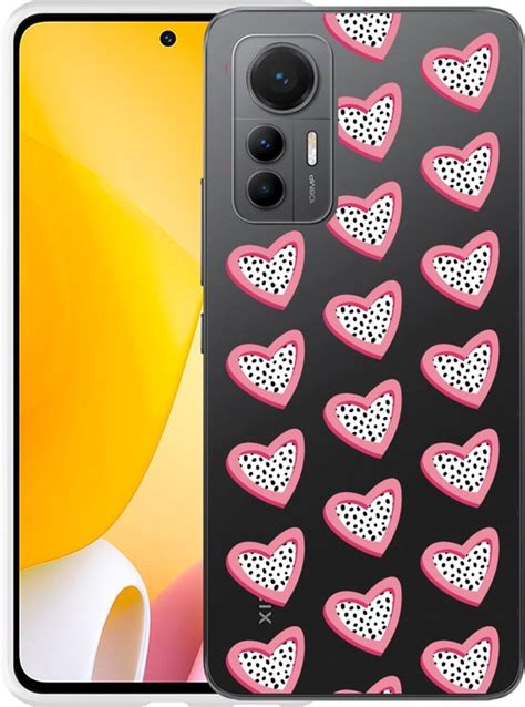 Xiaomi 12 Lite Hoesje Hartjes Met Stippen Designed By Cazy Bol