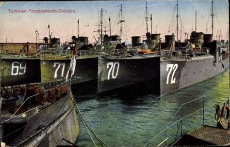 Ansichtskarte Postkarte Deutsche Kriegsschiffe Turbinen Akpool De