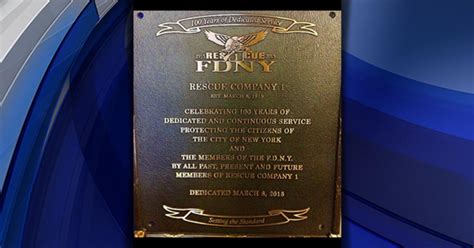 FDNY Rescue Company 1 Celebrates 100 Years Of Service To NYC CBS New York