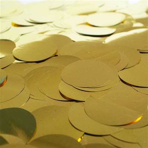 Gold Metallic Confetti