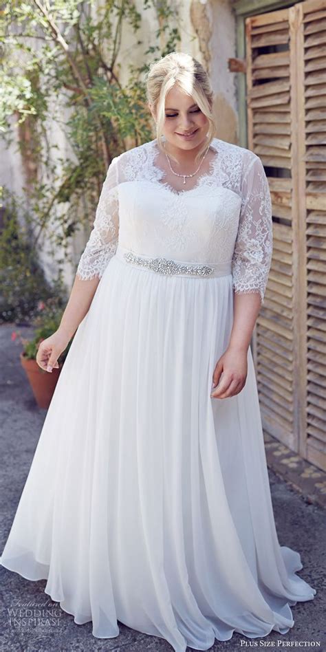 34 Jaw Dropping Plus Size Wedding Dresses Weddingomania