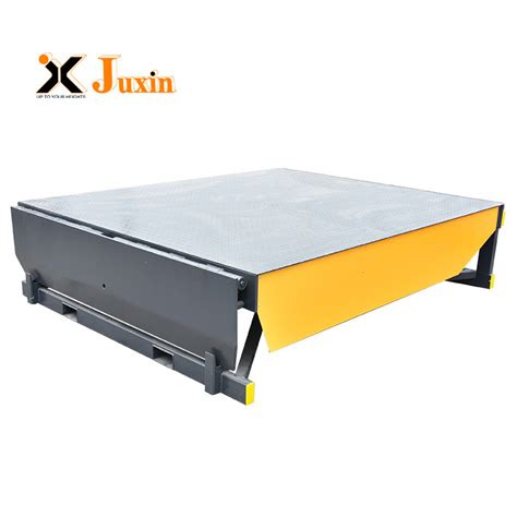 Truck Stationary Fixed Dock Leveler Hydraulic Cylinder Loading Ramp For