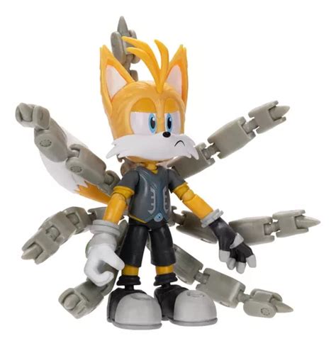 Sonic Prime Figura De Acci N Articulada De Pulgadas Tails Env O Gratis