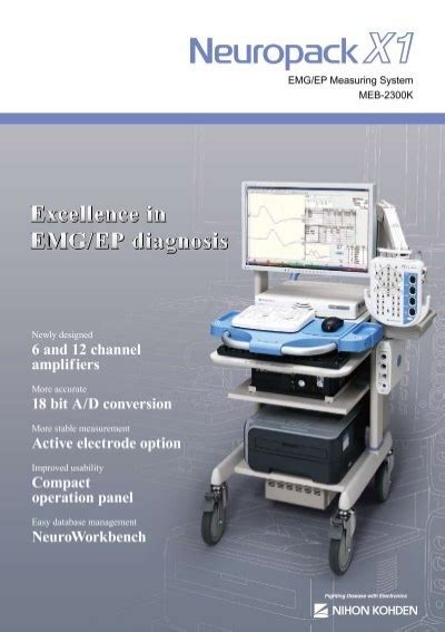 Meb Neuropack X Ep Emg Measuring System Nihon Kohden