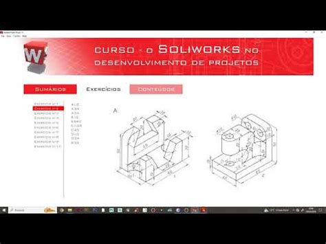 Modela O De Pe As Simples Em Solidworks Exerc Cio N Youtube