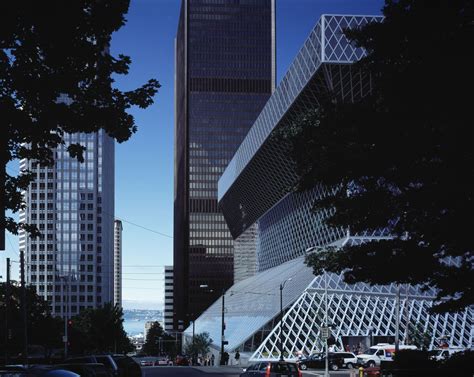 Biblioteca Central De Seattle Por Oma El Edifico Nuevo Más