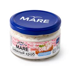 Снежный краб Creme Le Mare «Балтийский берег» в классическом соусе, 180 ...