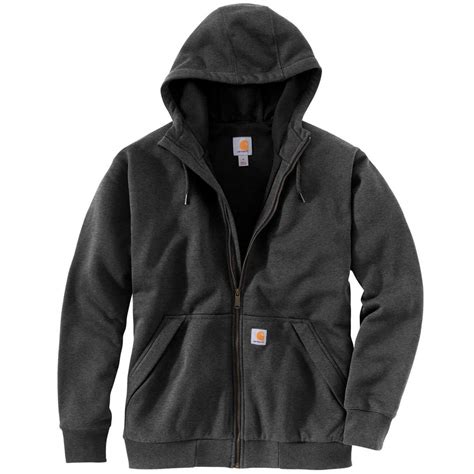 Carhartt Men's Thermal Midweight Work Hoodie - Carbon Heather - XXL ...