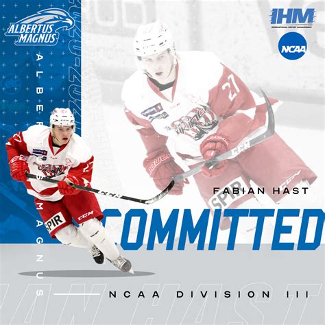 IHM Client Hast Commits to Albertus Magnus College - International Hockey Management