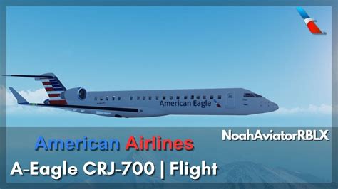 ROBLOX American Airlines CRJ 700 Flight YouTube