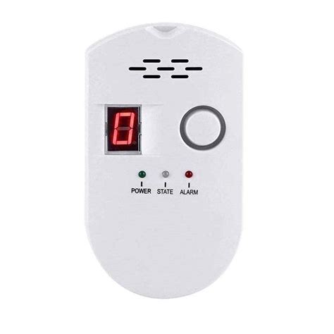 Natural Digital Gas Detector Home Gas Alarm Gas Leak Detectorhigh Sensitivity Lpg Lng Coal