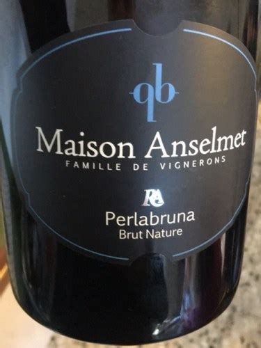 Anselmet Perlabruna Brut Nature Vivino Australia