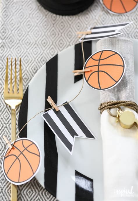 Diy Basketball Entertaining Ideas