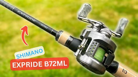 Best Power Bfs Fishing Rod Shimano Expride B 72 Medium Light Youtube