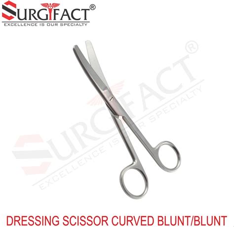 Surgifact Dressing Scissor Curved Blunt Blunt For Hospital At Rs