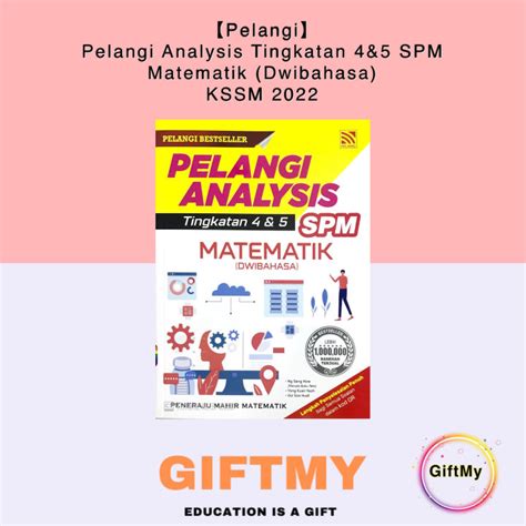 PelangiPelangi Analysis Tingkatan 4 5 SPM Matematik Dwibahasa KSSM