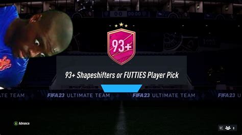 93 SHAPESHIFTERS OR FUTTIES PLAYER PICK INSANE PLAYER FIFA 23