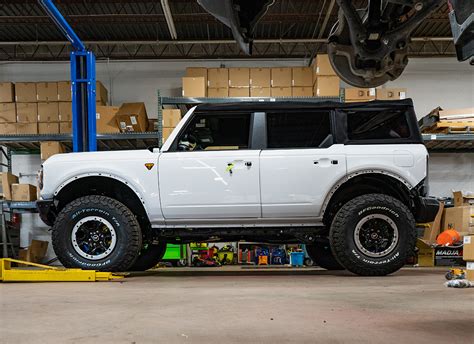 2022 Ford Bronco Creating A Lifted Arctic Camo Build Vip Auto