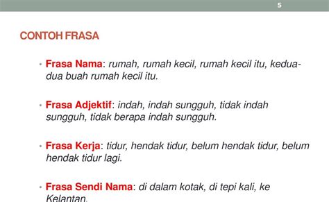 Kata Sendi Frasa Nama Frasa Sendi Nama Bm Tatabahasa Pt3 Latihan 01