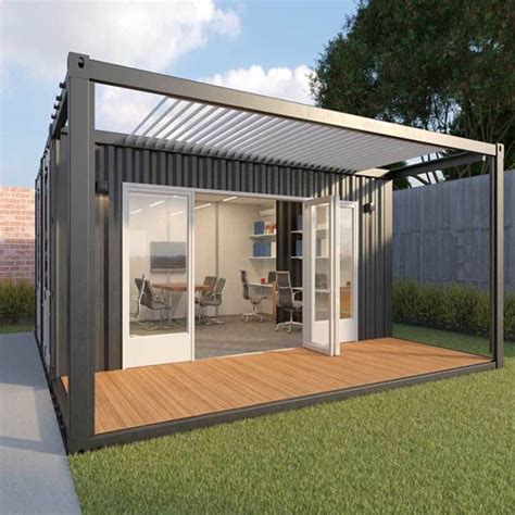 Luxe expédition Container Home Prix Prefab préfabriqué portable