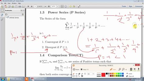 Infinite Series Lect Youtube