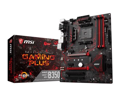 Msi B Gaming Plus Motherboard Specifications On Motherboarddb