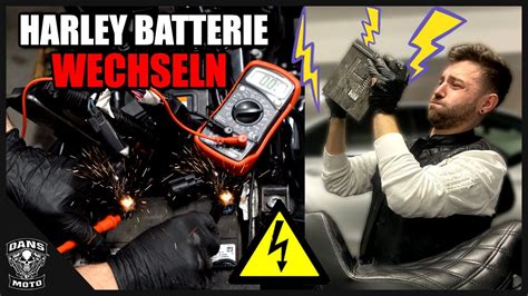 Harley Kaputt Batterie Wechseln Harley Davidson Street Glide Dans