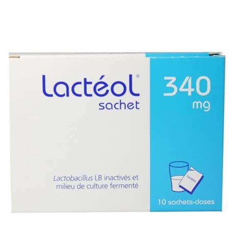 Lactéol 340 mg 10 sachets doses