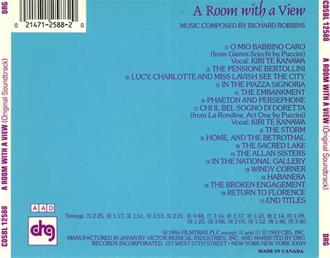 Room with a View : - original soundtrack buy it online at the ...