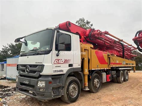 Sany Used M On Mercedes On Chassis Mercedes Benz Actros Concrete