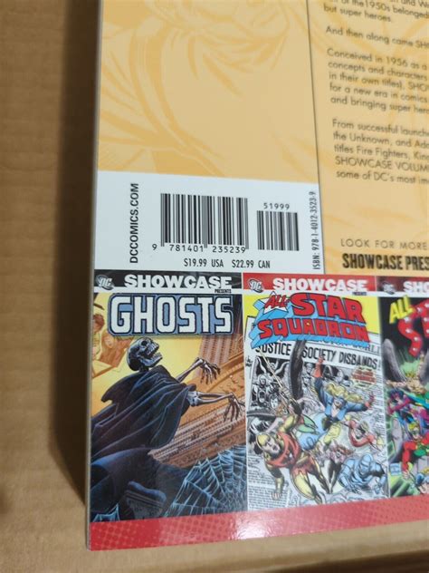 Dc Comics Showcase Presents Showcase Vol 1 Paperback 2012 Ebay