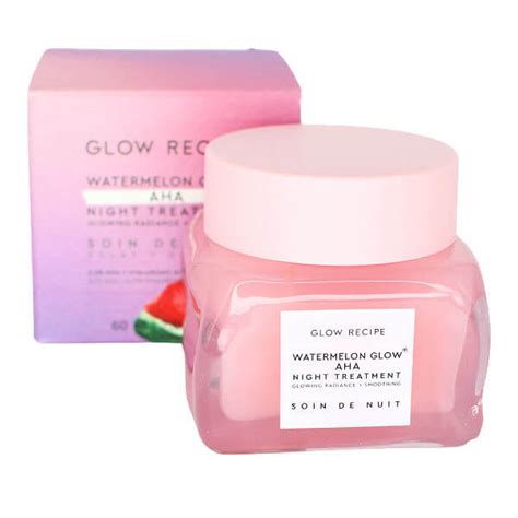 Afsheen Glow Recipe Watermelon Glow Aha Night Treatment 60ml