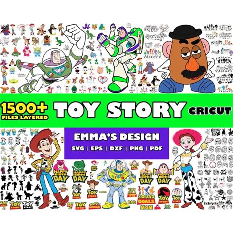 Toy Story Bundle Svg Toy Story Clipart Toy Story Svg Buzz Inspire Uplift