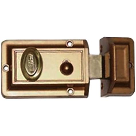 Kaba Ilco 530 53 51 Jimmy Proof Single Dead Lock Bronze Lacquered