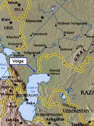 Caspian Sea @ God's Geography