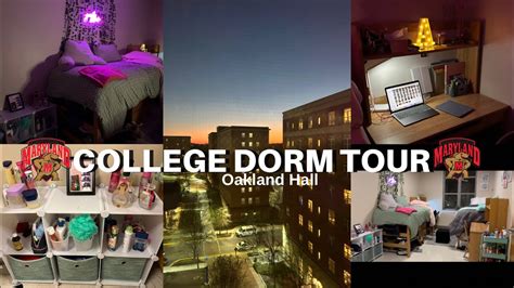 COLLEGE DORM TOUR 2023 University Of Maryland Oakland Hall