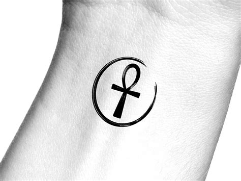 Ankh Temporary Tattoo / Cross Tattoo - Etsy