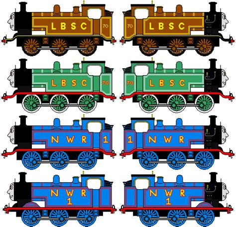 Railway Series Thomas Sprites by sodormatchmaker on DeviantArt