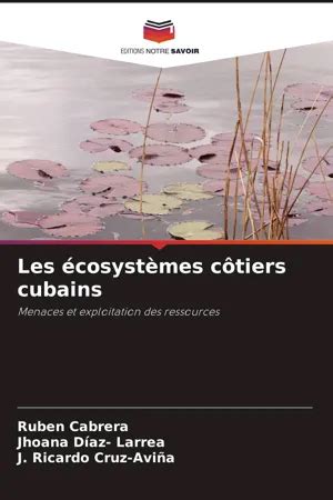 Pdf Les Cosyst Mes C Tiers Cubains By Rub N Cabrera Ebook Perlego