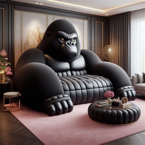 Unleash The Wild Gorilla Sofas For Jungle Inspired Living Rooms