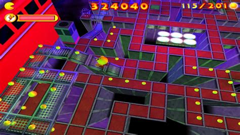 Pac Man Adventures In Time Maze 41 Future City 2000 Youtube