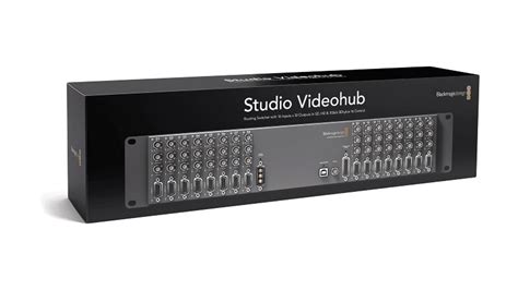 Blackmagic Studio Videohub X Gravity Media