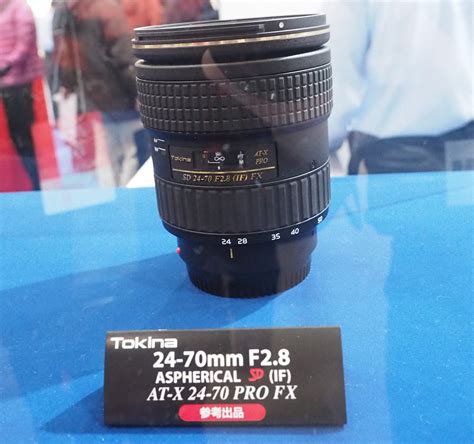 Tokina AT X PRO 24 70mm F 2 8 SD IF FX Lens Image Leaked To Be